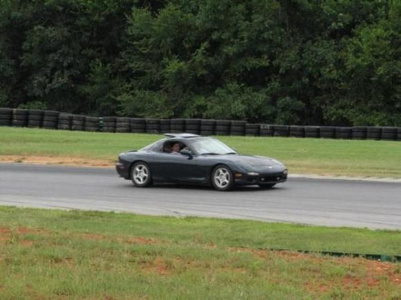 At VIR for parade laps