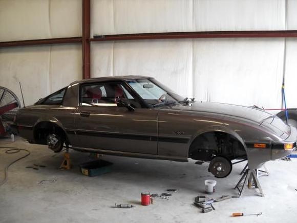 Picture 569 done with interior,now the brakes