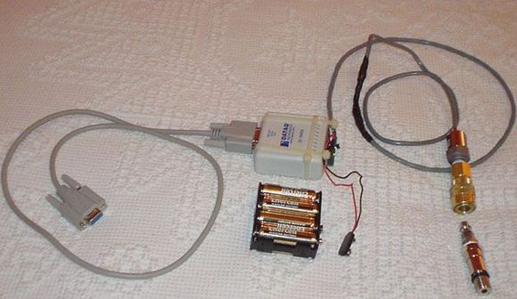 Home made electronic compression tester.