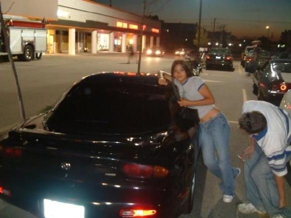 First car show 2003 with some friends.....was packed so I had to settle for an end spot