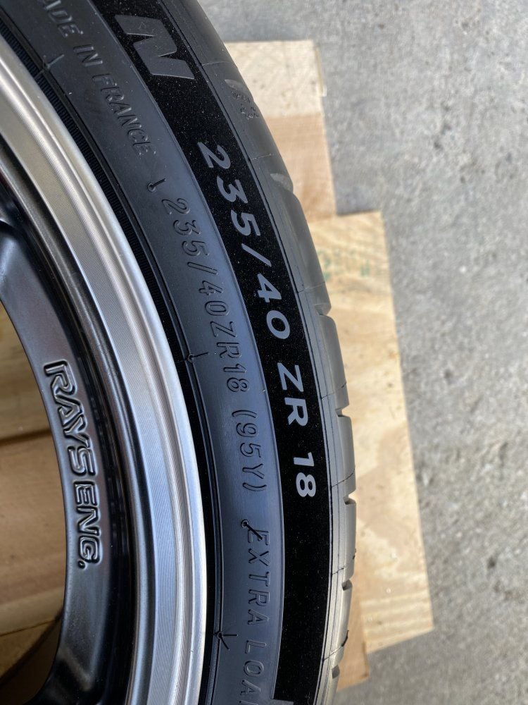 Wheels and Tires/Axles - Volk Te37SL Staggered + Michelin Pilot Sport Cup2’s - Used - 1986 to 2000 Mazda RX-7 - Los Angeles, CA 90067, United States