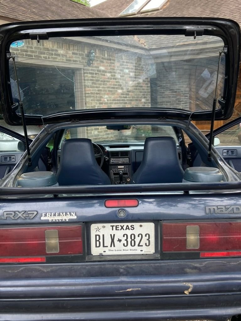 1991 Mazda RX-7 - 1991 RX7 for sale - Used - VIN JM1FC3319M090625 - 254,122 Miles - 6 cyl - 2WD - Manual - Coupe - Blue - Montgomery, TX 77356, United States