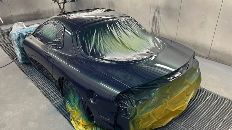 1993 Mazda RX-7 - 1993 RX-7 Manual Montego Blue Touring - Factory repaint, fresh street port rotary - Used - VIN JM1FD3318P0203166 - 83,000 Miles - Other - 2WD - Manual - Coupe - Blue - Calgary, AB T1B4C3, Canada