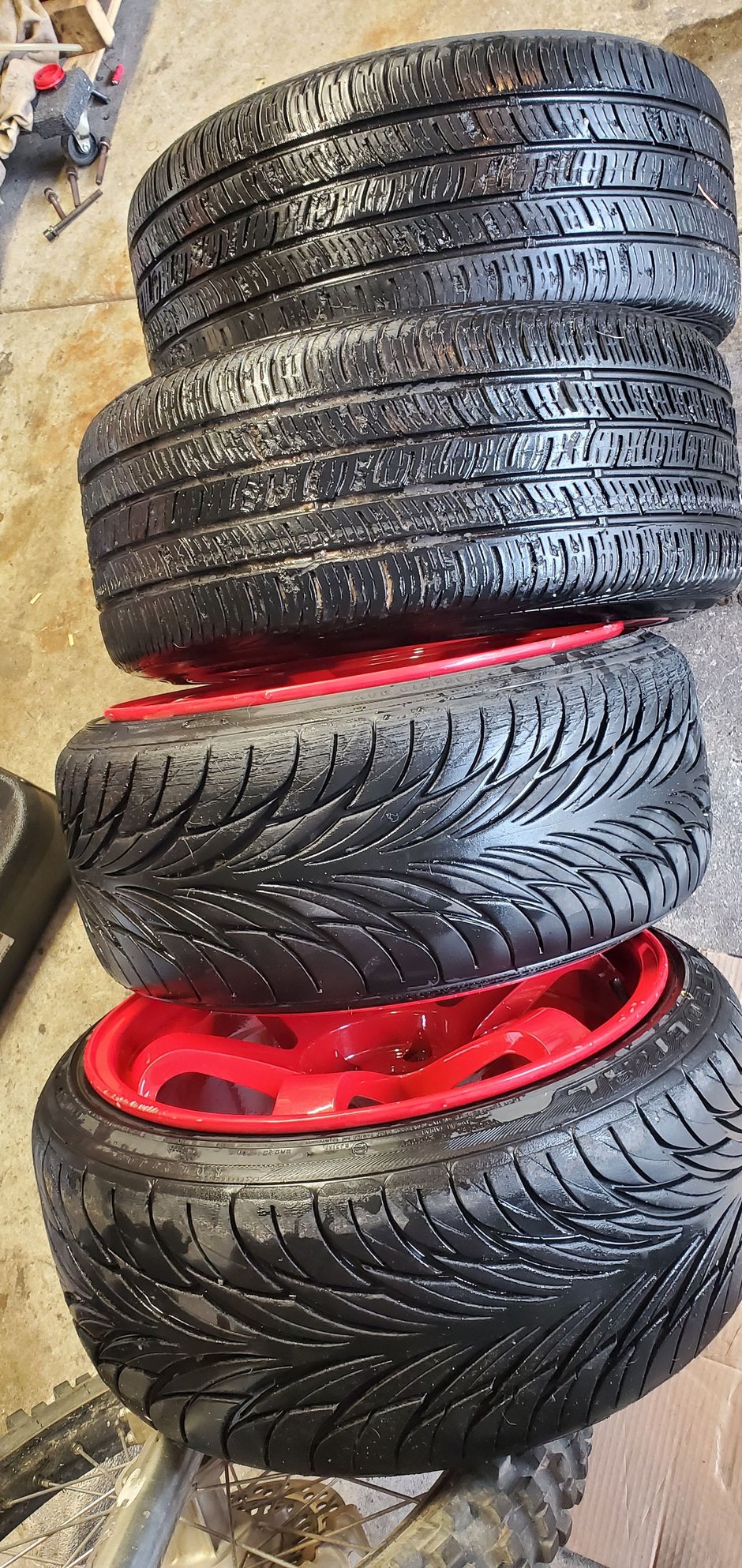 1993 Mazda RX-7 - FD Origin Labs over fenders, Wheels and Rear Bumper. - Pinole, CA 94564, United States