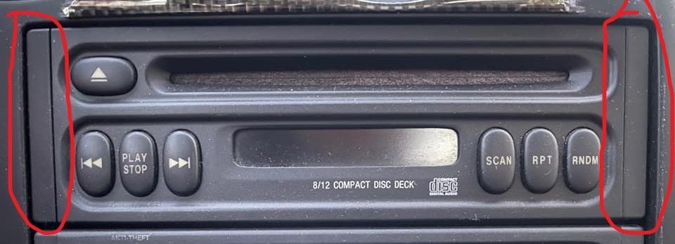 Interior/Upholstery - WTB CD Player Trim Covers - New - 1993 to 2002 Mazda RX-7 - Atlanta, GA 30024, United States