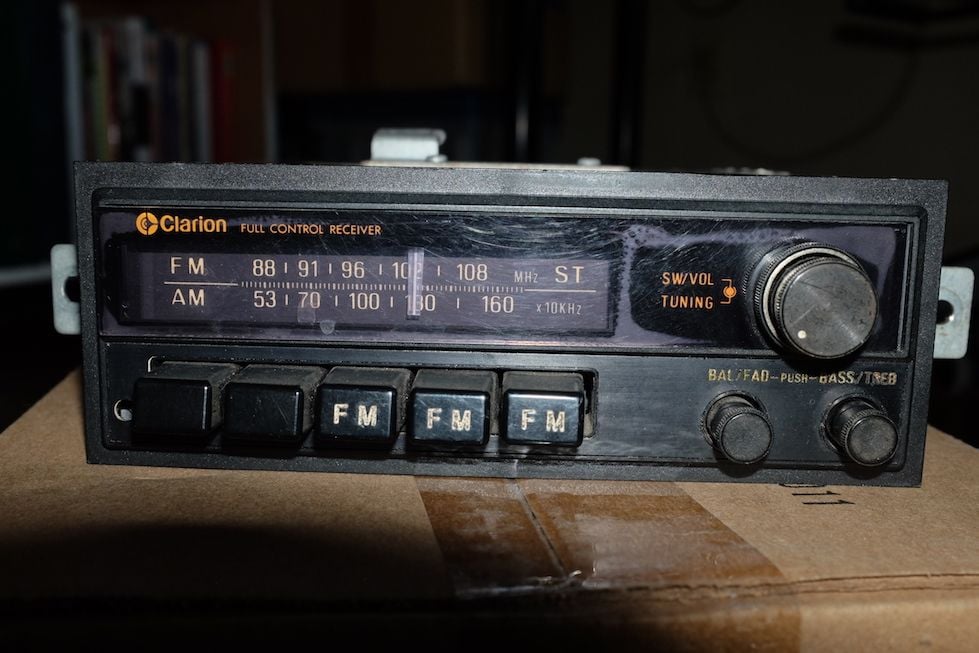 Audio Video/Electronics - Clarion AM/FM Radio - Used - 1981 to 1983 Mazda RX-7 - Austin, TX 78731, United States