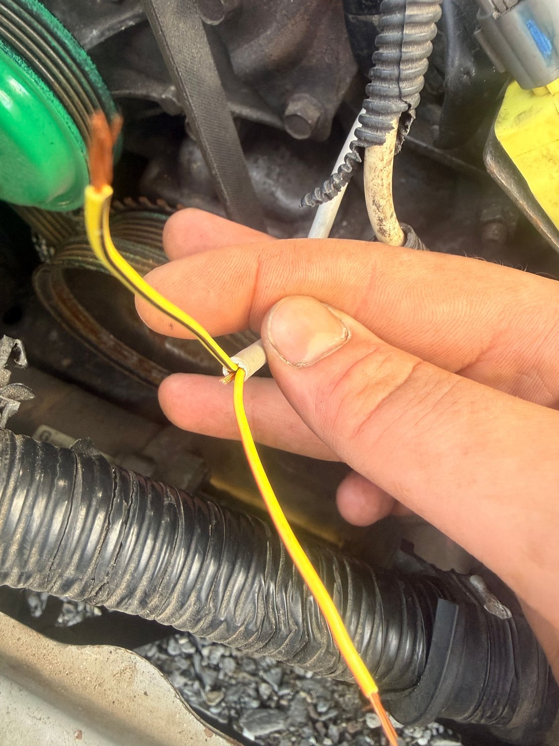 How can I repair this ess wire? Am I done for and need a new harness?