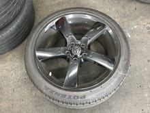 STOCK WHEEL 18 X 8  AND STOCK TIRE 225/45/18