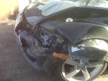 un avoidable accident, insurance claim and no fault of mine. April 2009