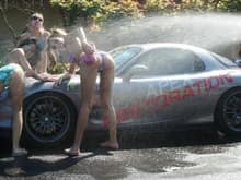 Charity car wash