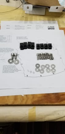 LRB hardware that came with the aluminum under tray