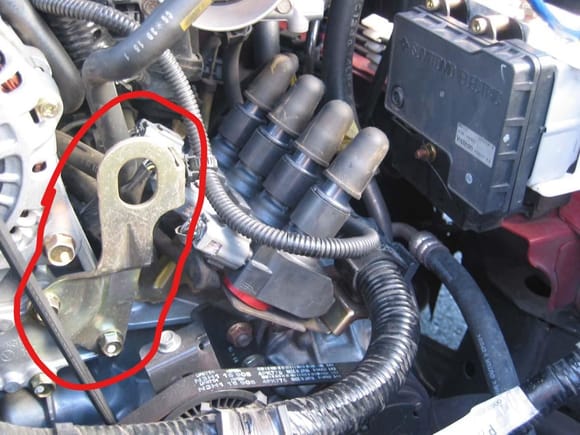 engine hanger = the red circle?