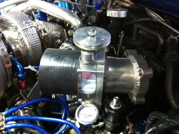 Custom 80mm Throttle Body conversion to standard throttle cable
(D.Side)