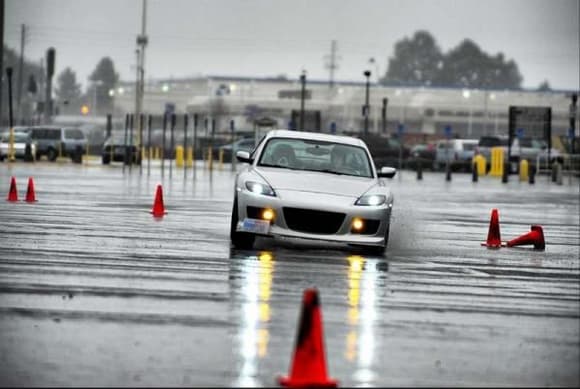SF SCCA AutoX Wet day