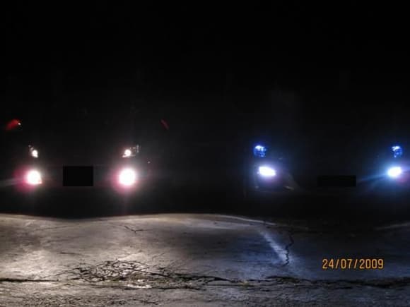 parking lights fog lights
