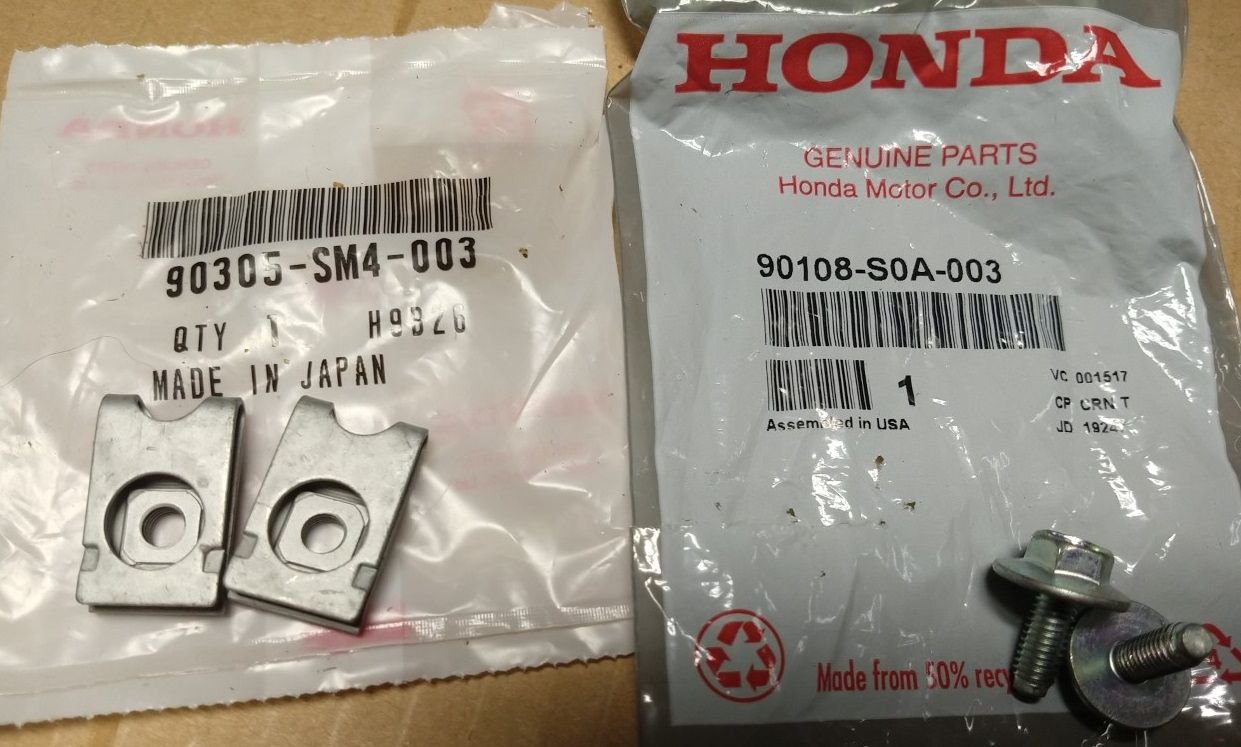 AP2 OEM Lip Mounting Hardware Part numbers? S2KI Honda S2000 Forums