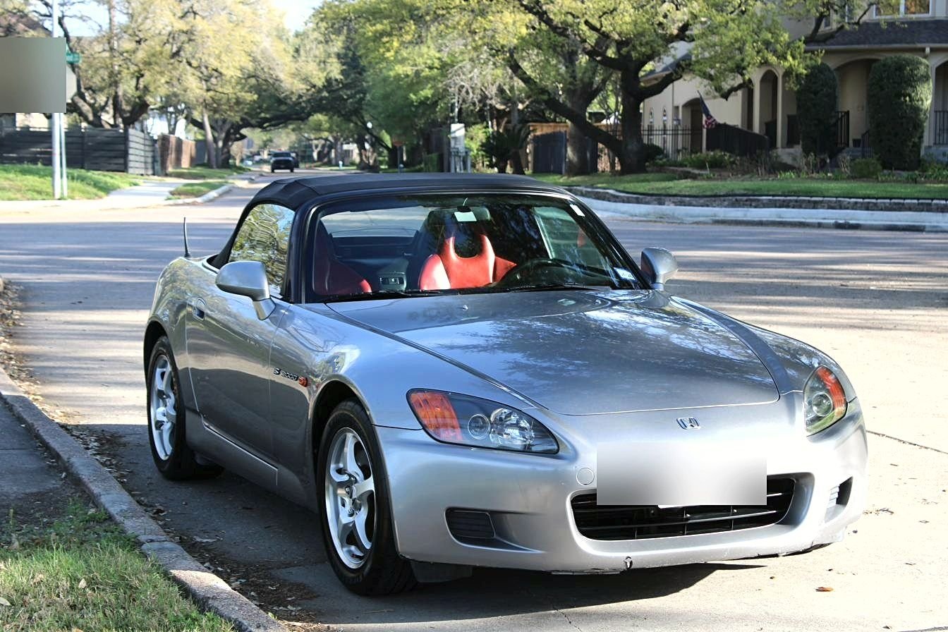 2000 Honda S2000 - 2000 Honda S2000 AP1 -- Silverstone Metallic w/ Red Leather Interior - 2nd owner - Used - VIN JHMAP1143YT006858 - 65,654 Miles - 2WD - Manual - Convertible - Silver - Houston, TX 77025, United States