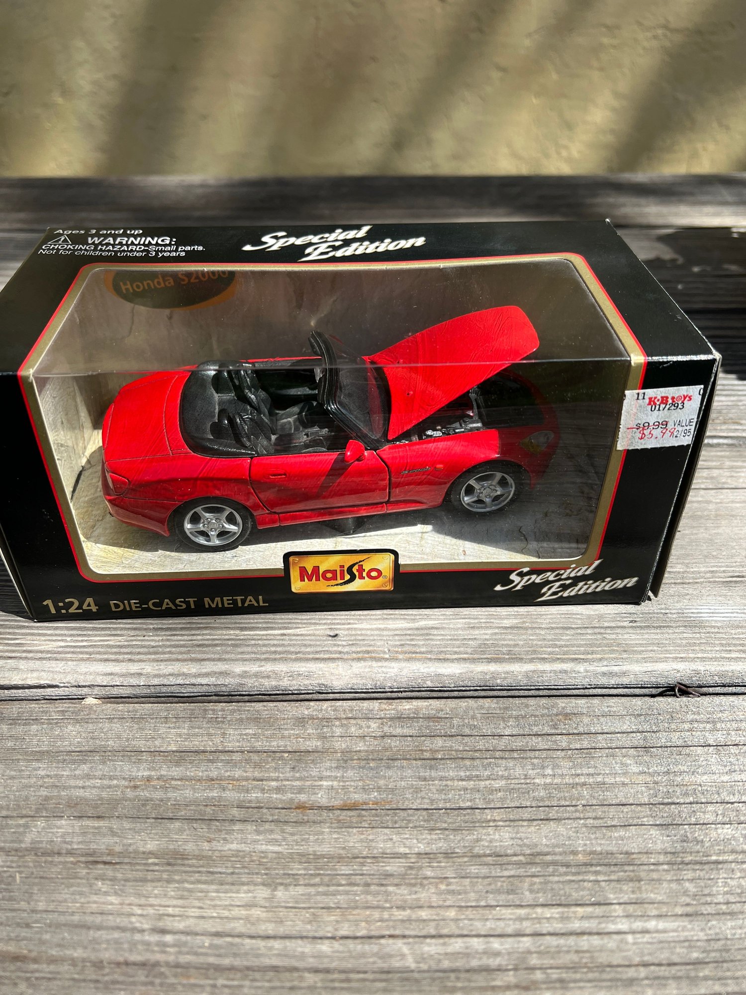 Miscellaneous - MAISTO Special Edition 1:24 Honda S2000 die-cast model (red) - New - 2000 Honda S2000 - Alameda, CA 94501, United States
