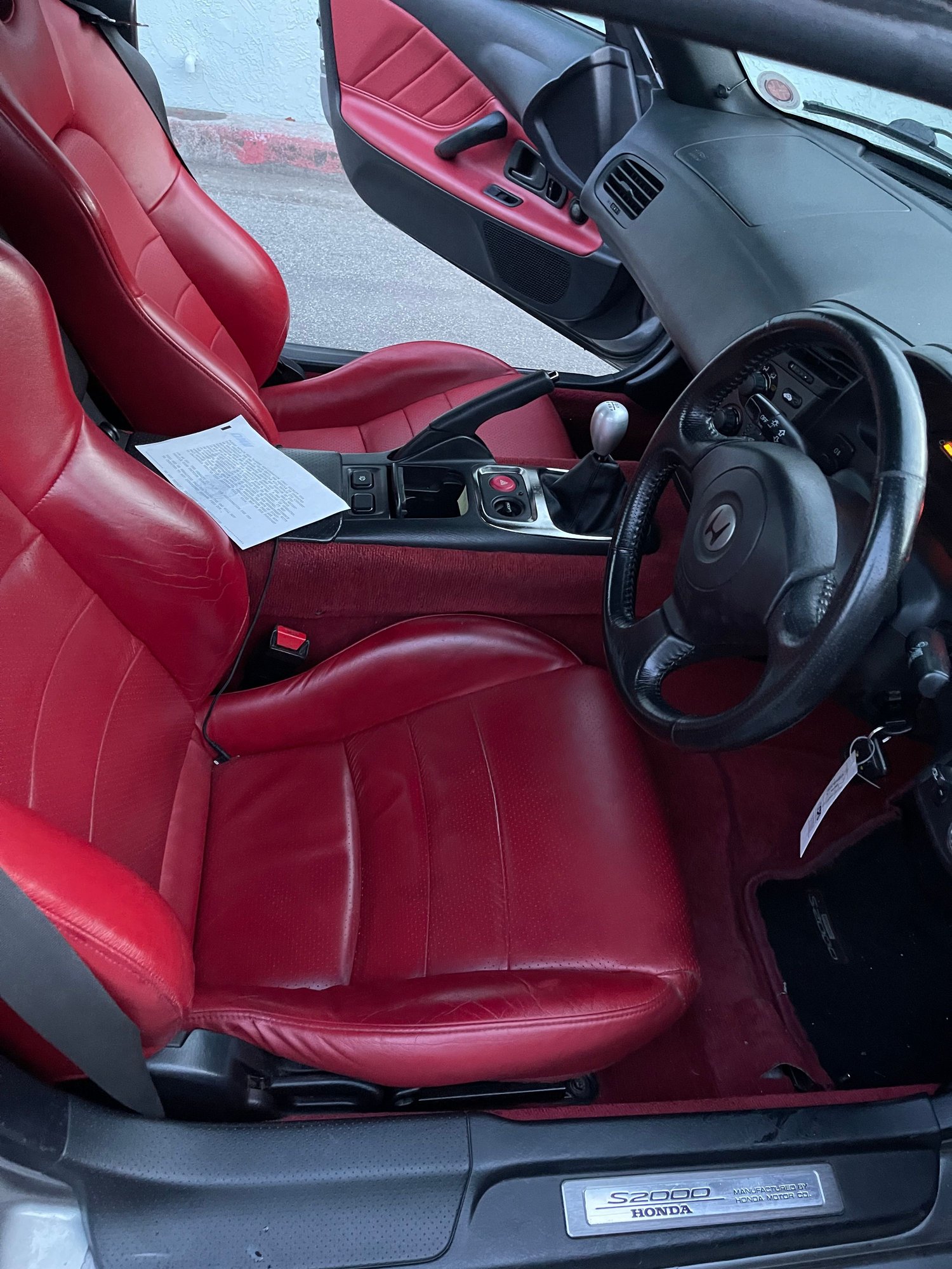 2000 Honda S2000 - 2000 S2000 RHD (Silverstone with Red Interiors) - Used - VIN JHMAP1130YT004792 - 95,500 Miles - 4 cyl - 2WD - Manual - Convertible - Silver - Bay Area, CA 94536, United States