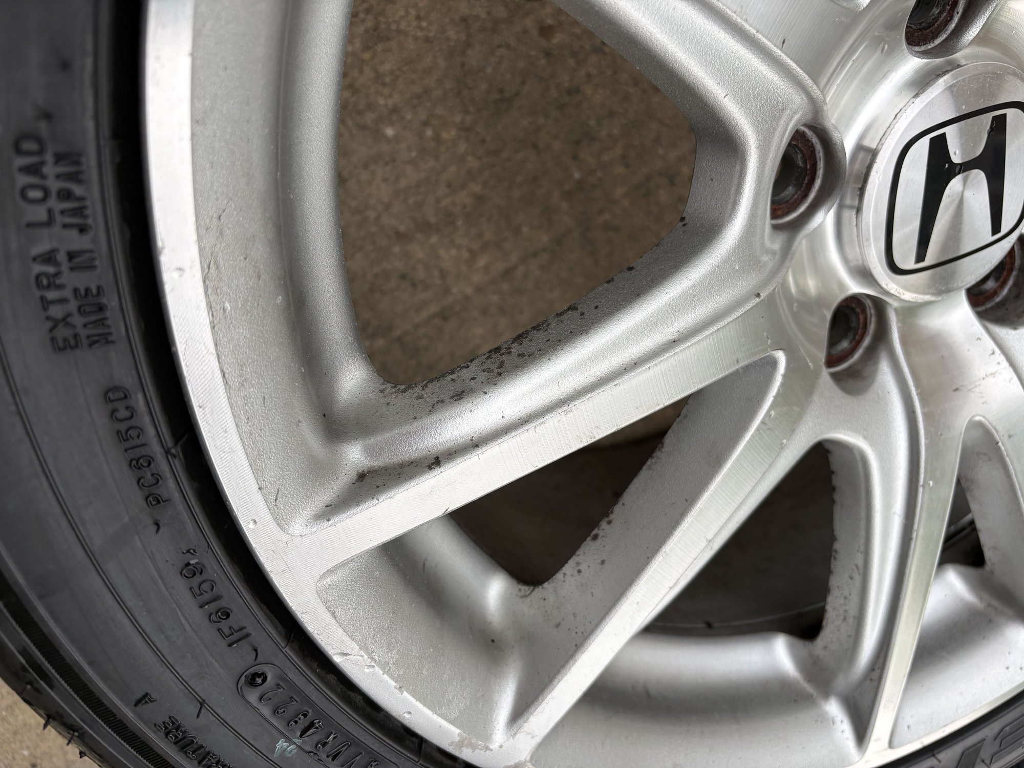 Wheels and Tires/Axles - OEM AP2v1 Wheels with RT660 tires - Used - 2000 to 2009 Honda S2000 - Westwood, NJ 07675, United States