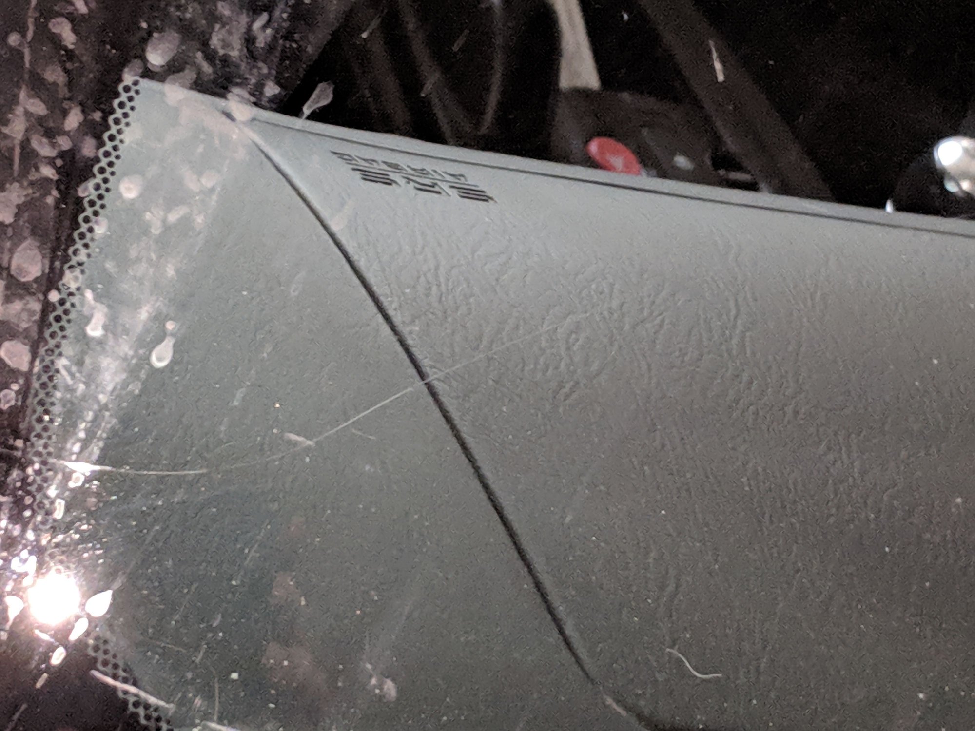 Windshield cracked S2KI Honda S2000 Forums