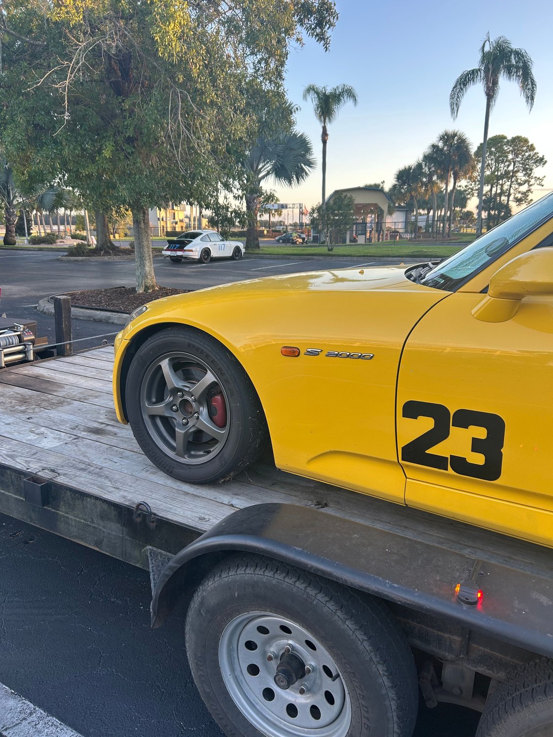 Don’t know if it’s my fat tires or if my spring sag a little, I can’t imagine running this car on the streets where I live any lower. This is with about 2.5* of negative camber