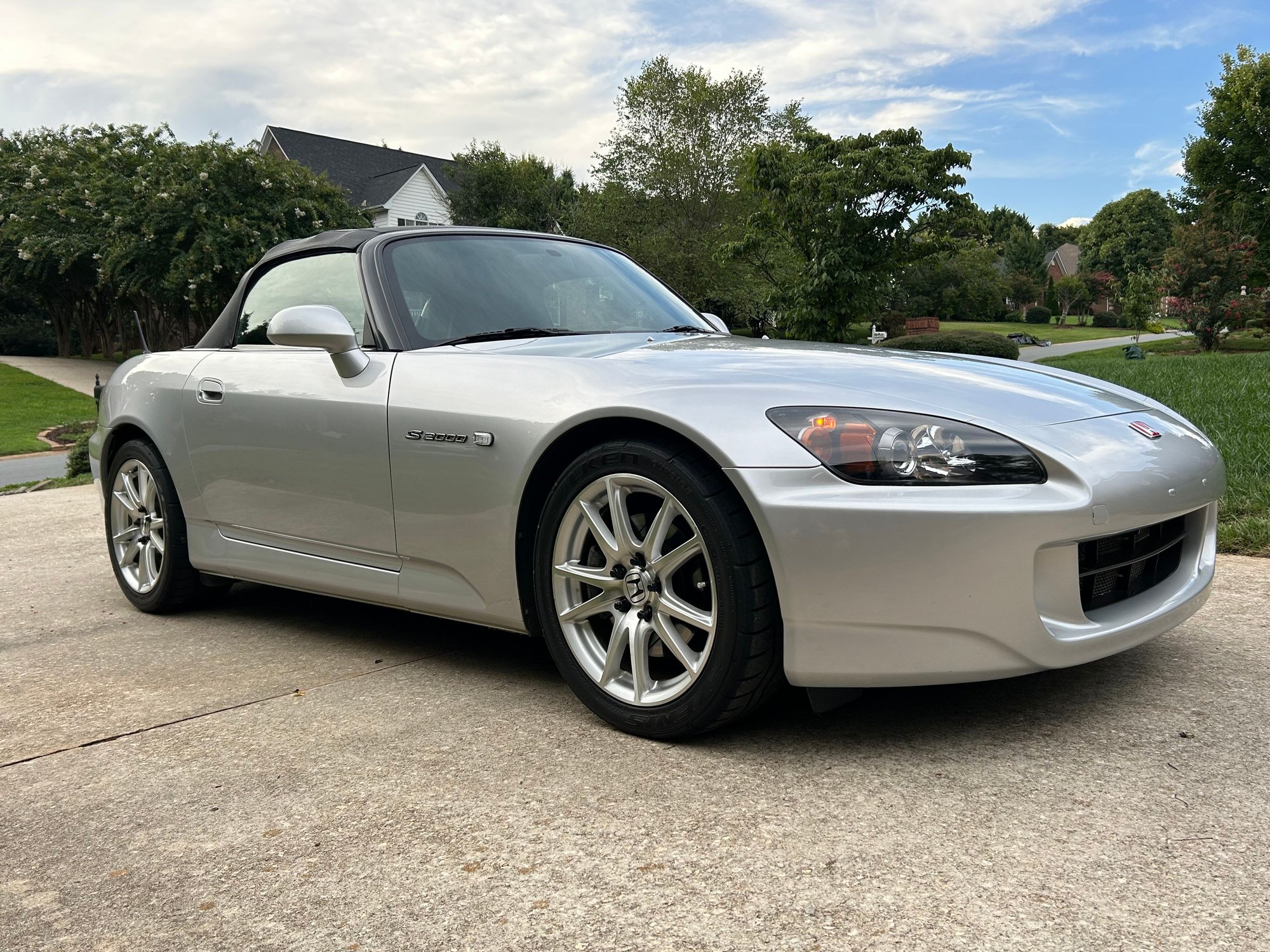 2005 Honda S2000 - NC - 2005 Sebring Silver/Red Int. Adult Driven, 63K miles, New Top, Mugen Exhaust - Used - VIN JHMAP21405S006551 - 63,300 Miles - 4 cyl - 2WD - Manual - Convertible - Silver - Belmont, NC 28012, United States