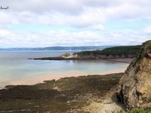 Back down hill from the lighthouse this was the view of beach on opposite side