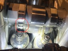 Cracked rocker roller