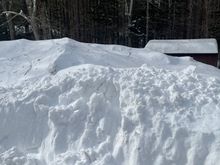 These were taken about 10 minutes ago. Precipitation has stopped but wind is supposed to keep up at 40-60 mph through tomorrow so a lot of drifting.