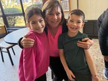 Clara and Cole with me