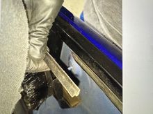 Picture grabbed from one of the installations showing the small molding piece