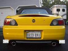 that black thing on the rear of our cars that i dont know wh