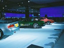 The Bond Cars - with something Pink and Retro!