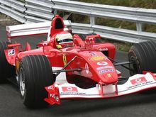 Rubens Barrichello&#39;s &#39;03 F1 Ferrari, Nathan Kinch dr