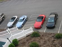 All the hondas after Friday Tech Inspection