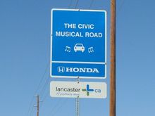 Honda Musical Road