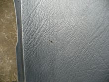 Blemish on pass. side of glovebox