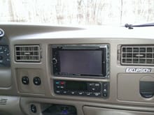 Kenwood touch in dash