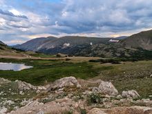 ^8-8-2023.  Above tree line.

