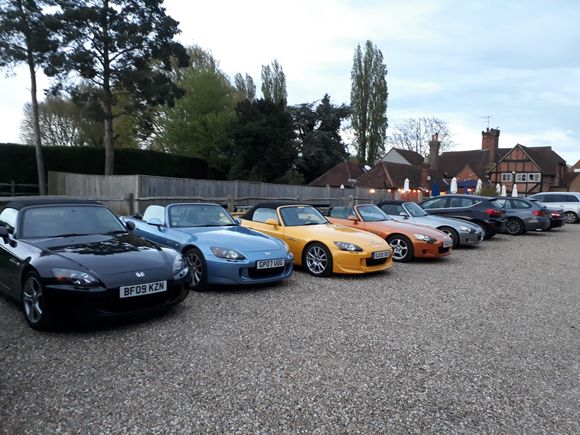 5 different colours.  we need to work on the parking alignment though people !