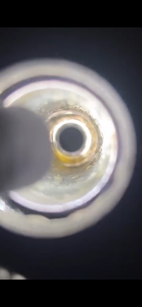 This is after attempting to clear the fuel out.