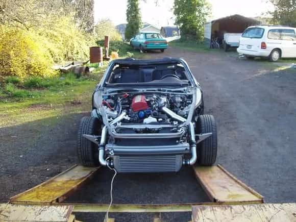 This is by far the best intercooler setup ive seen for s2k thats what ill try and do eventually