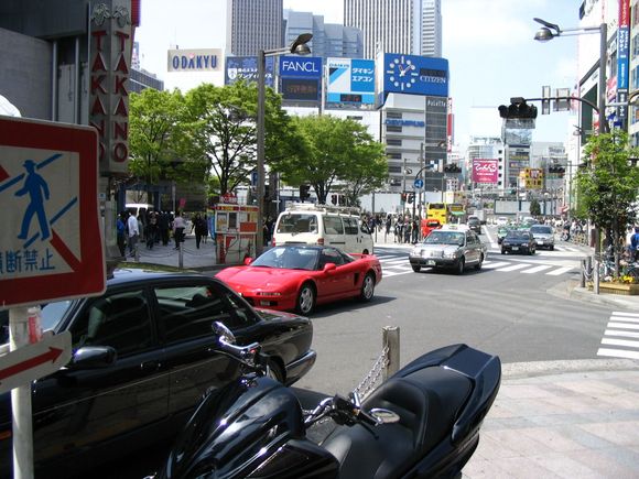 NSX in Shinjuku