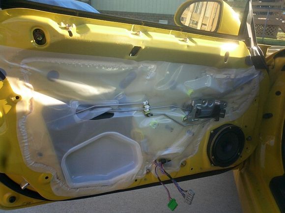 Inside S2000 door