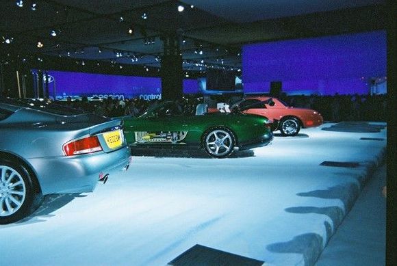 The Bond Cars - with something Pink and Retro!