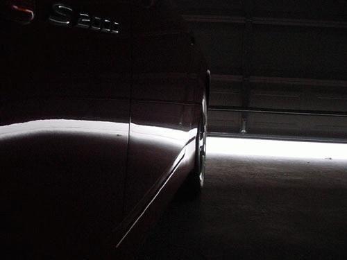 Closed Garage Reflection