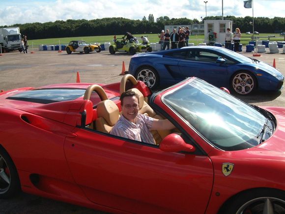 Me in a Ferrari 360 Spyder 5.JPG