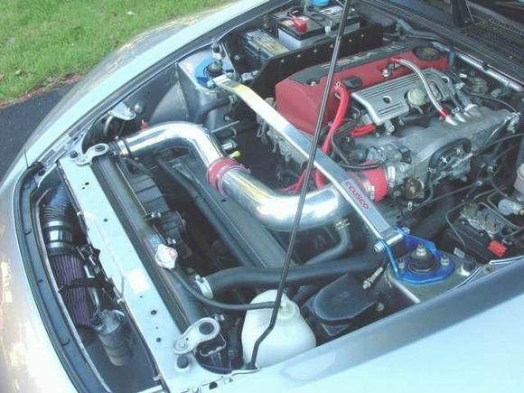 Rm low restriction air intake with cold air opyion and injen