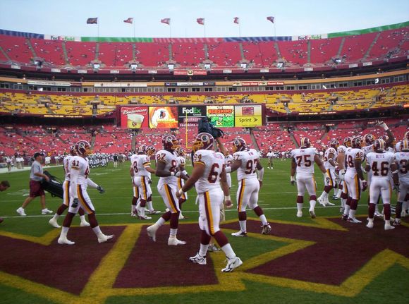 More Redskins at practice